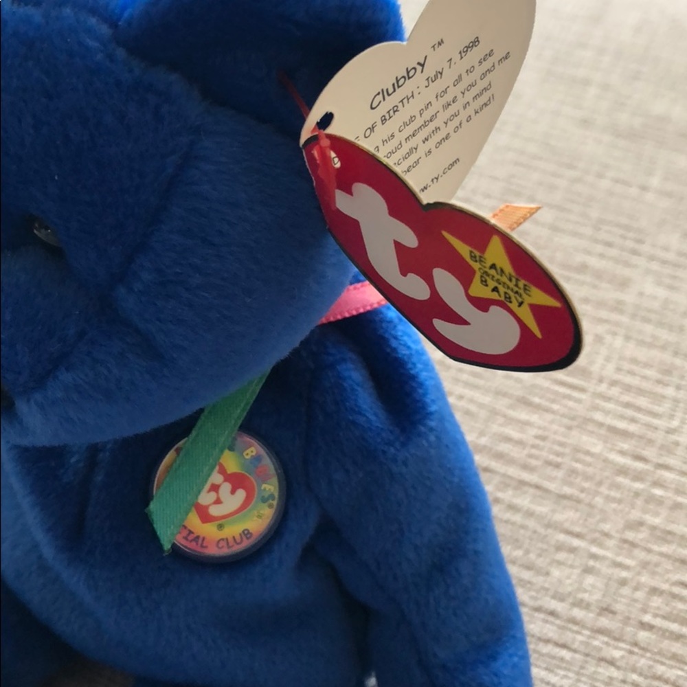 Clubby Ty Beanie Baby - Picture 2 of 4